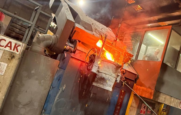 Yeni Eritme Ocaklarımız Devrede